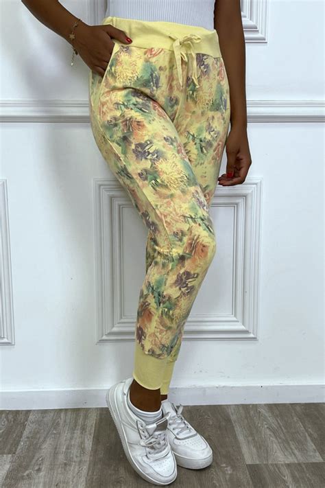 gele joggingbroek